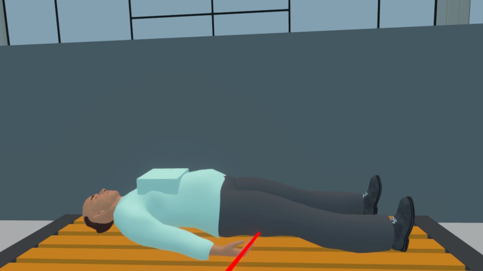 Escenario de resucitación en realidad virtual